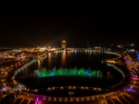 Atal Sarovar at Rajkot Smart City